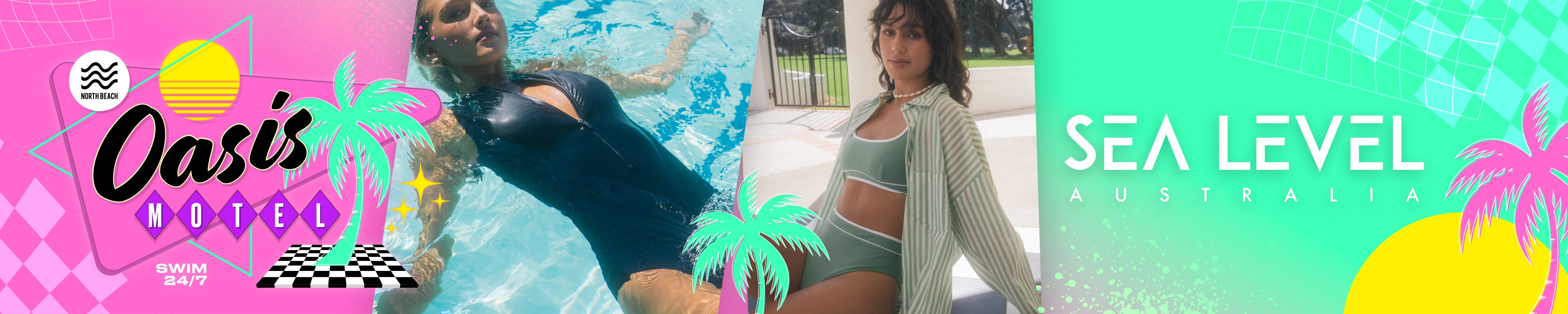 Sea Level Swimwear NZ One Piece Swimsuits, Bikinis North Beach NZ