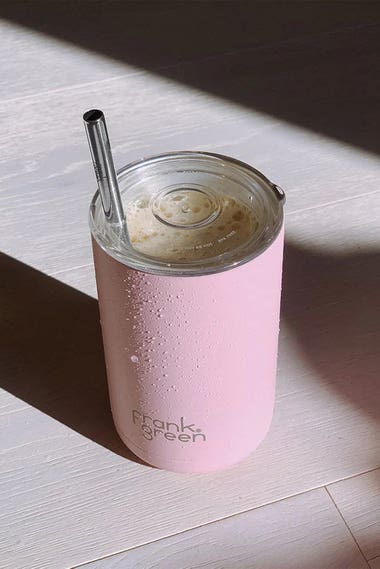 15oz Iced Coffee Cup With Straw (425ml )