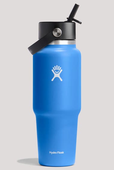 32oz (946ml) Travel Bottle With Flex Straw Cap