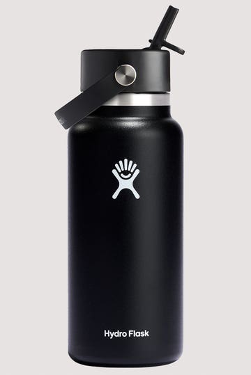 32oz (946ml) Wide Mouth Drink Bottle With Flex Straw Cap