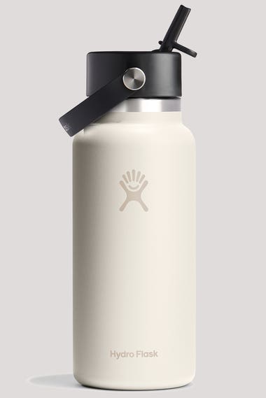 32oz (946ml) Wide Mouth Drink Bottle With Flex Straw Cap
