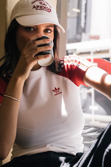 3 Stripe Slim T Shirt