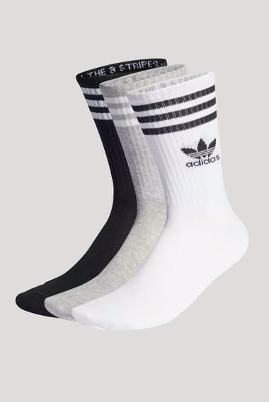 3stripe Crew Sock 3 Pack