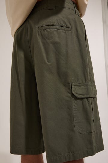 Pantalones Cortos Carhartt Hombre Dickies Tough MAX Ripstop Cargo Short Pantalones Cortos De Utilidades De Trabajo, Musgo Enjuagado, 30 Para Hombre Bermudas Carhartt Hombre