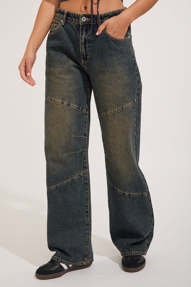 95 Baggy Panels Jeans