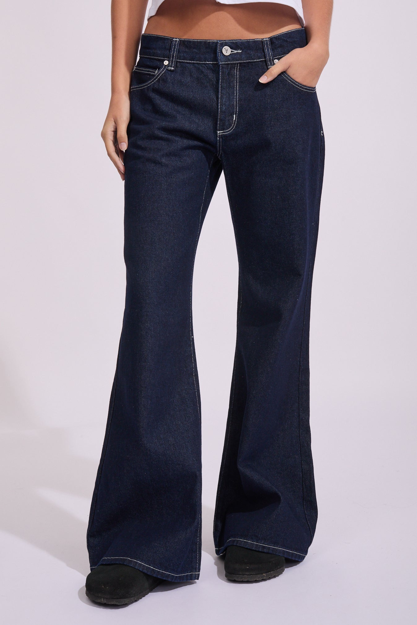 99 Baggy Flare Nicky Jeans | North Beach