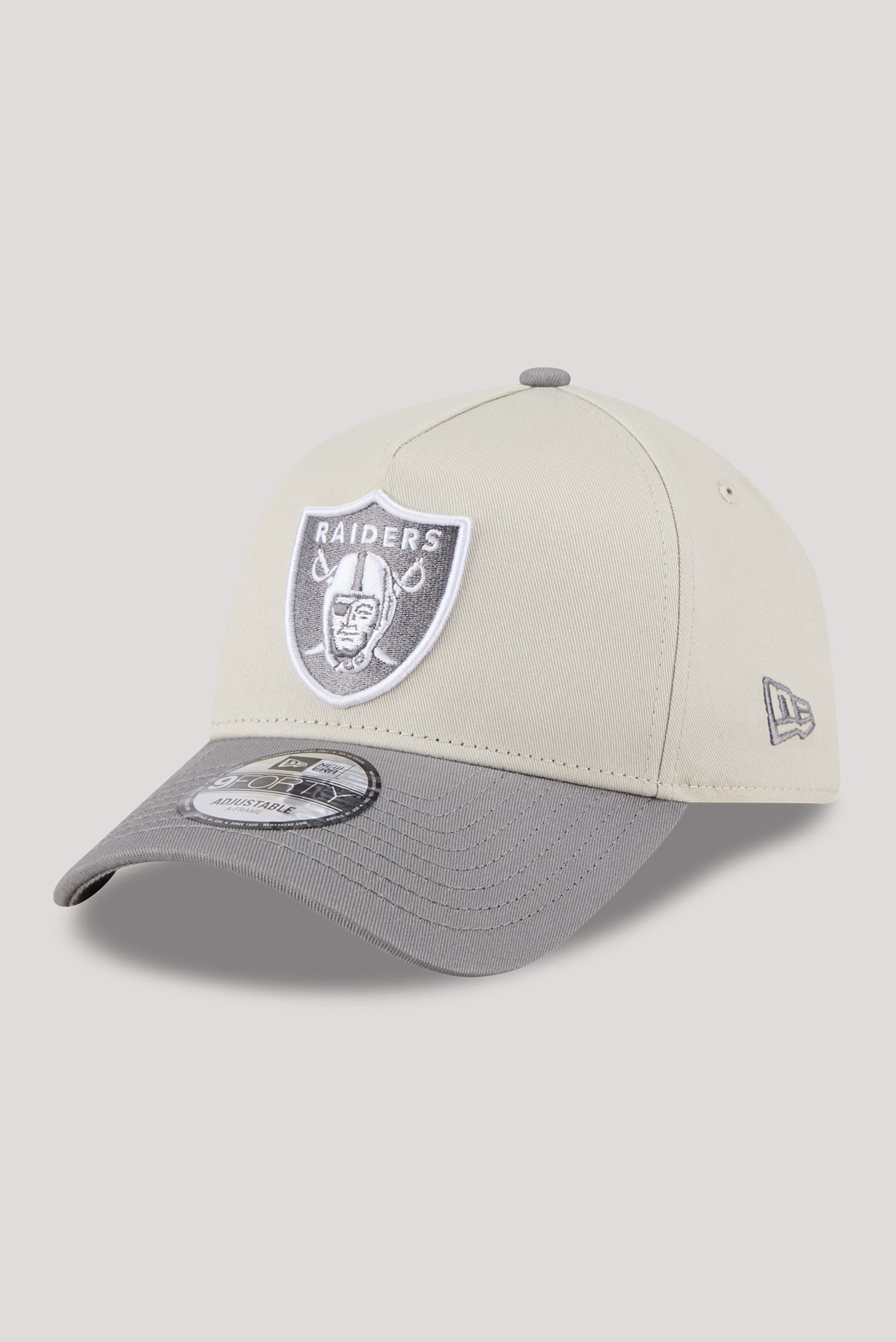 RAIDERS 9FORTY キャップ グレー NEW ERA ☆ 9FORTY A-Frame Dusty Charcoal ダークグレー 帽子 (New
