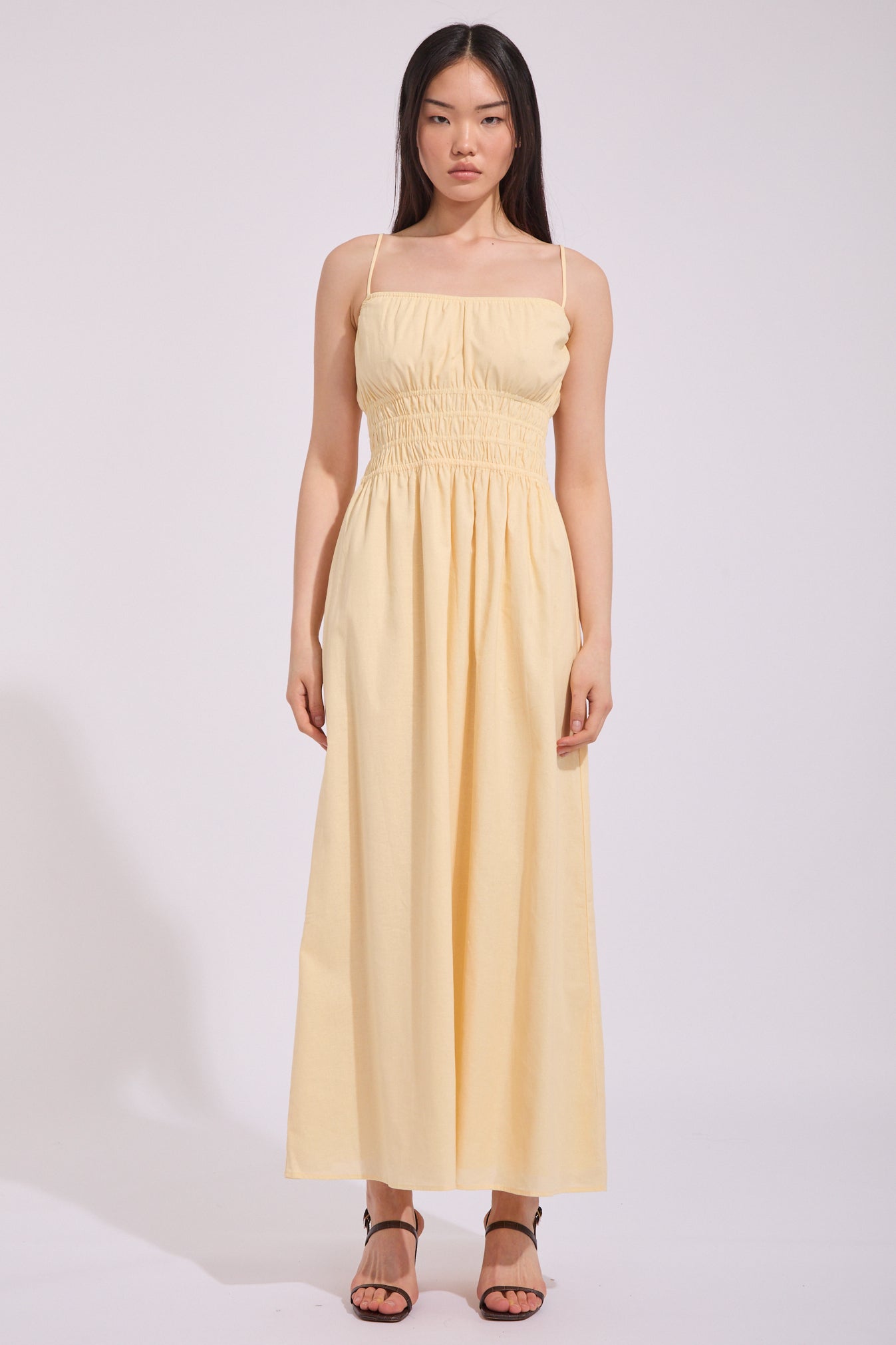 Alessa Linen Maxi Dress | North Beach