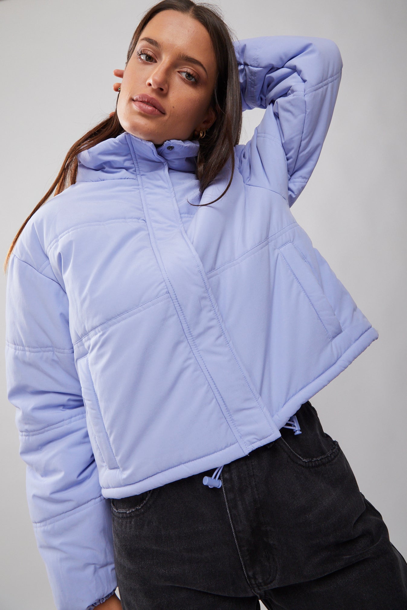 Aspen Crop Puffer Jacket | North Beach