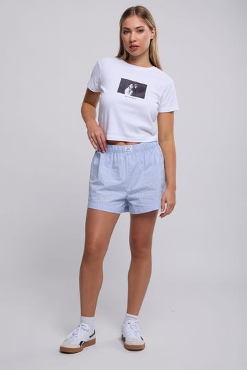 Ava Stripe Lounge Shorts