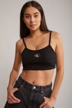Ribbed Jersey Bralette Top