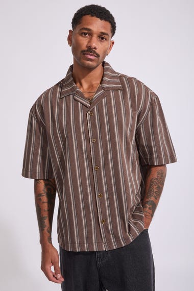 Baja Relaxed Stripe Short Sleeve Shirt