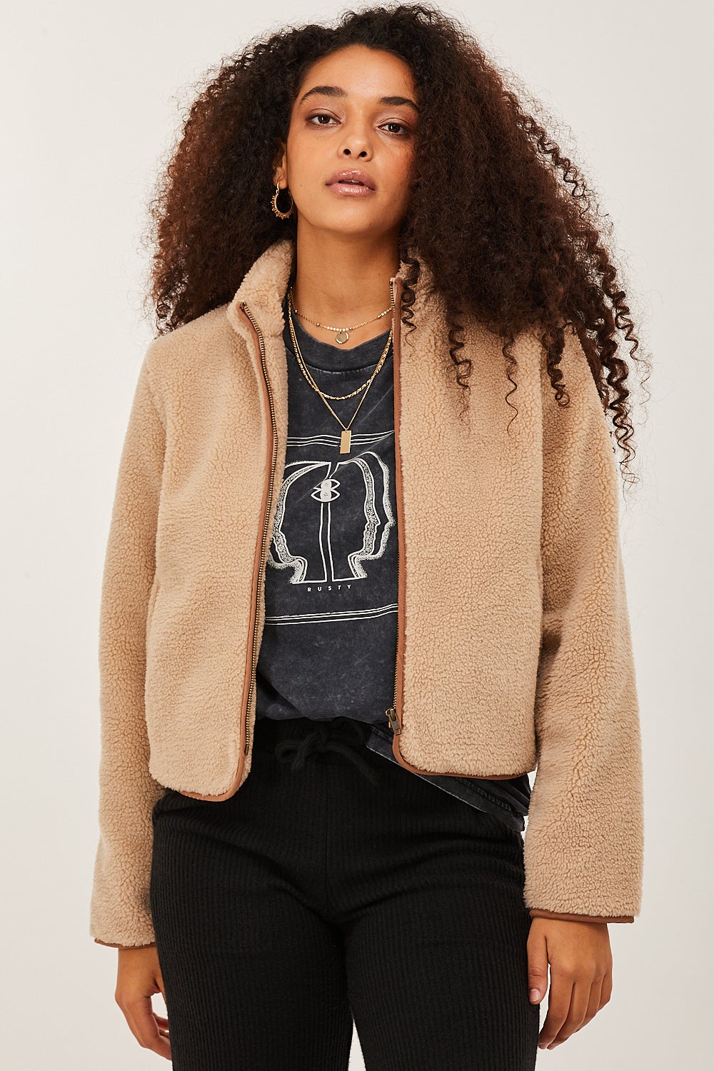 sherpa jacket garage