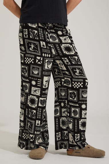 Beach Party Wide Leg Pants