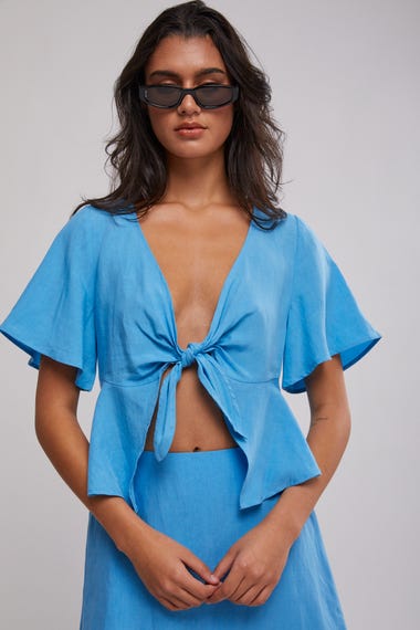 Belize Flutter Blouse