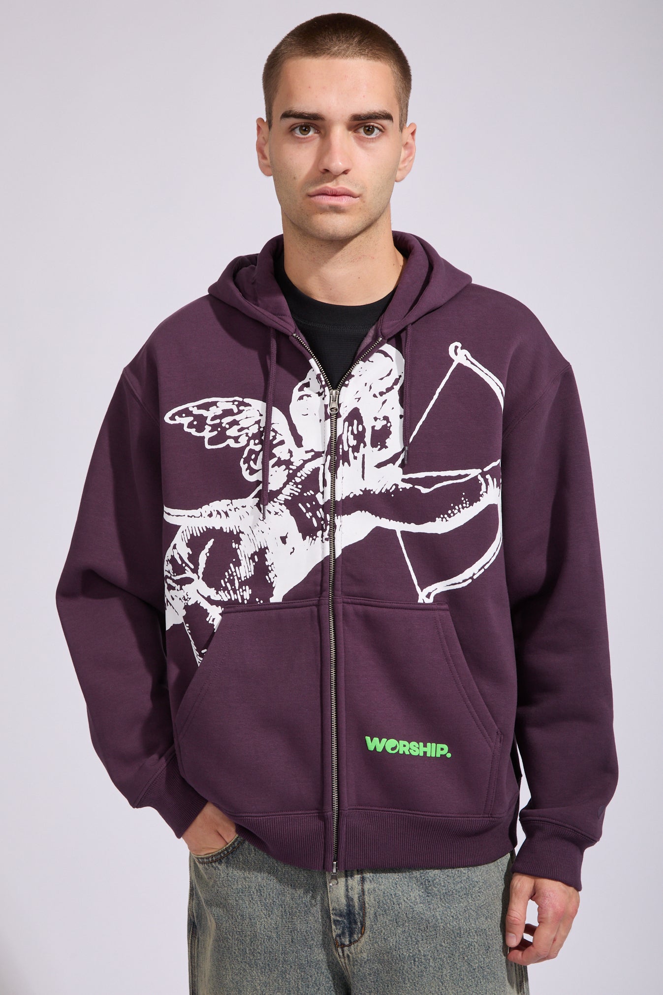 Big Cherub Zip Hoodie | North Beach