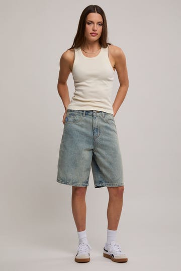 Biggie Denim Jorts North Beach