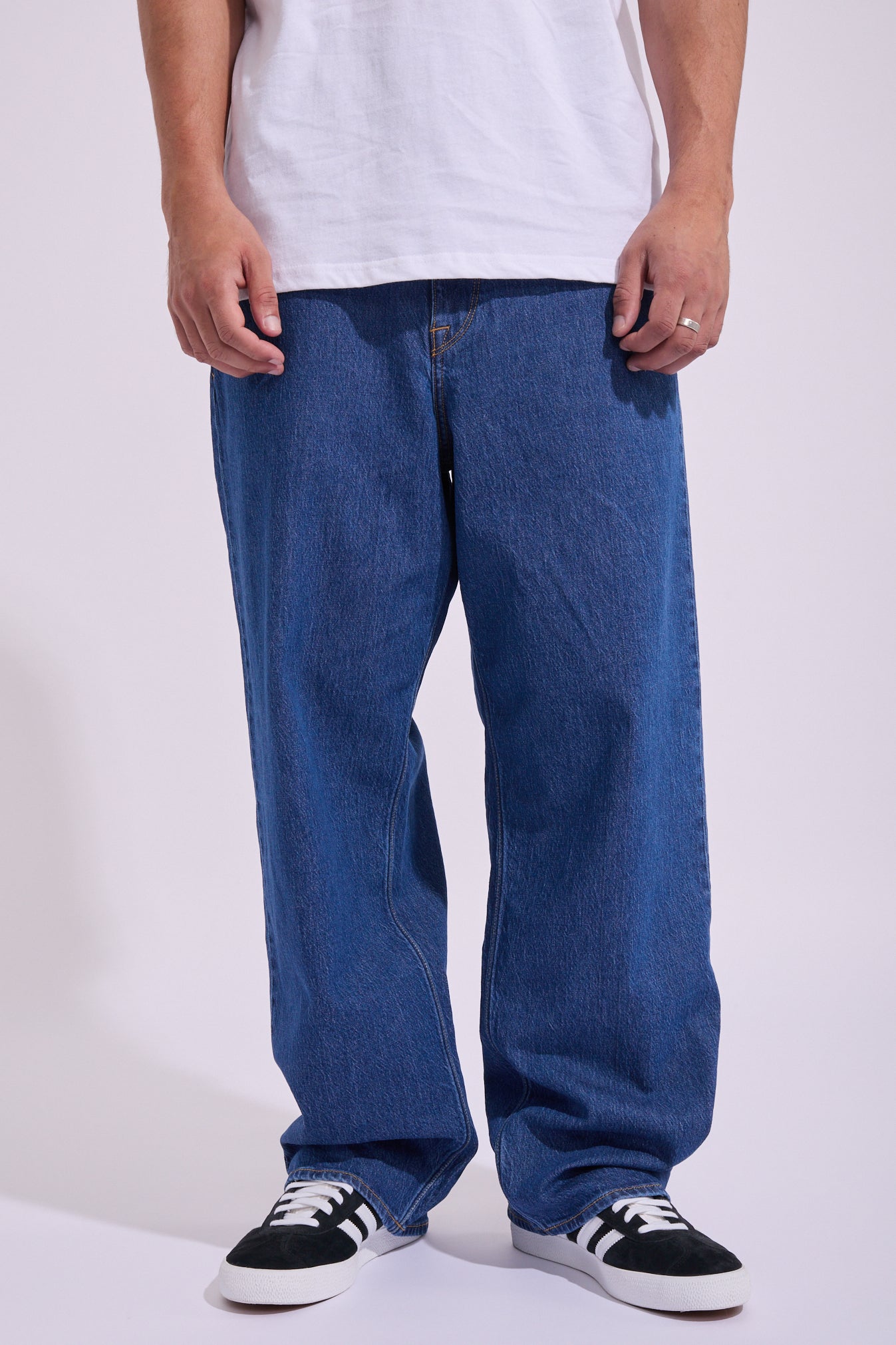 BILLOW BLOWOUT DENIM PANTS