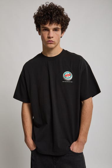 Huffer X Steinlager Capped Block 220 T Shirt