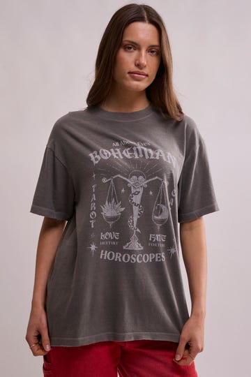 Bohemian Oversized T Shirt