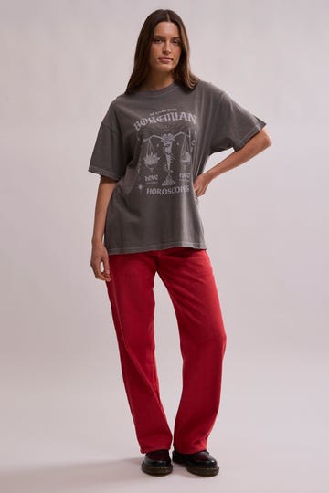 Bohemian Oversized T Shirt