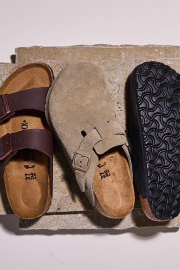 Boston Suede Clog Shoes Regular Width