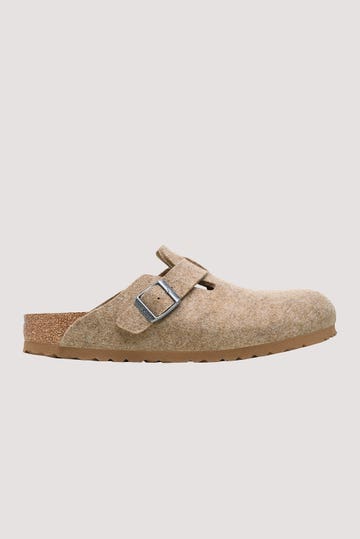 Boston Wool Felt Clog Shoes - Regular Width