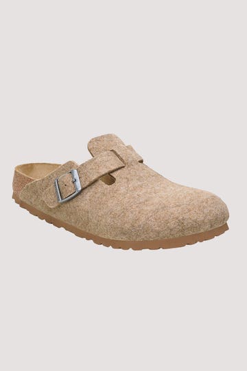 Boston Wool Felt Clog Shoes - Regular Width