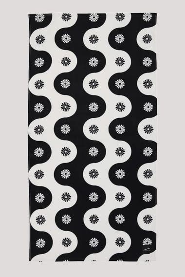 Botanical Waves Beach Towel