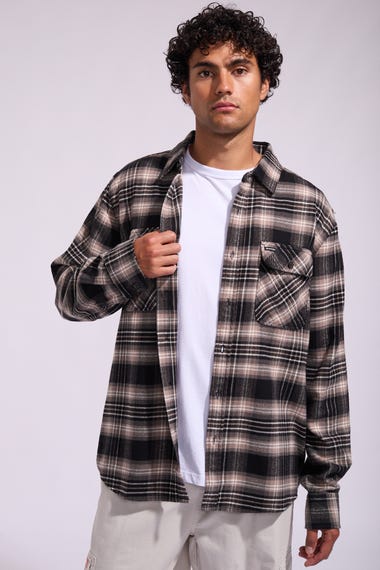 Bowery Long Sleeve Flannel Shirt