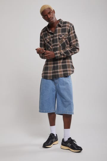 Bowery Long Sleeve Flannel Shirt