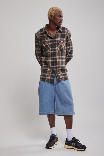 Bowery Long Sleeve Flannel Shirt