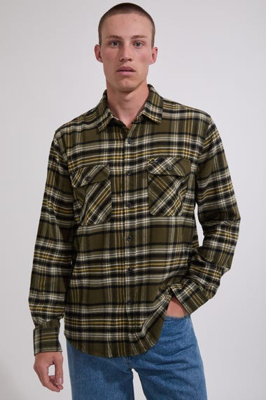 Bowery Long Sleeve Flannel Shirt
