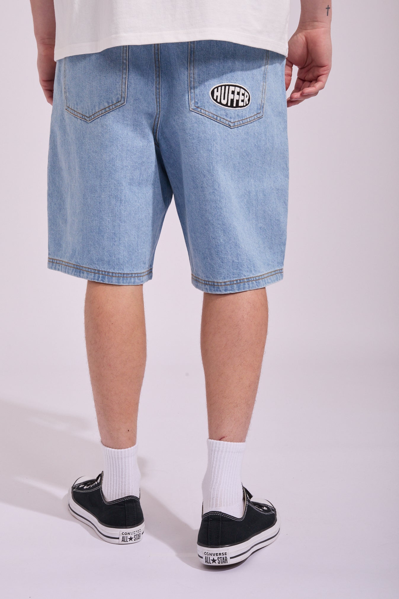 Denim Box Slab Jorts | North Beach