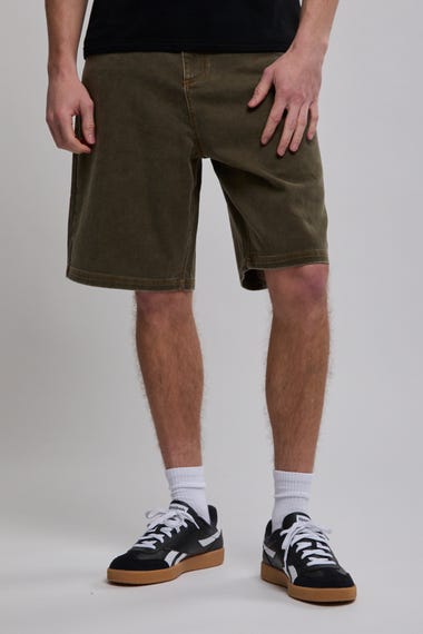 Box Embroidered Olde True Shorts