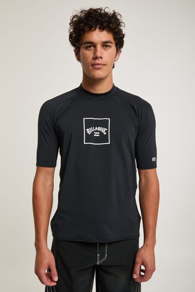 Boxed Arch Short Sleeve Rash Shirt