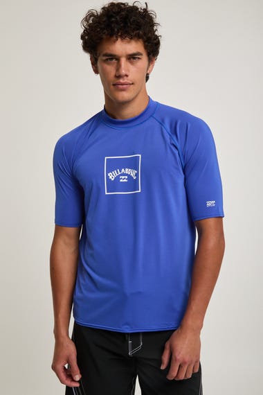 Boxed Arch Short Sleeve Rash Shirt