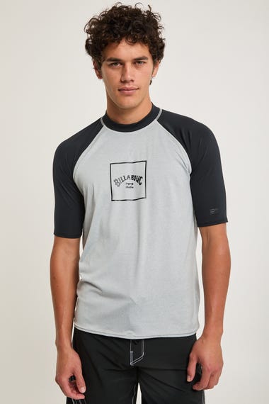 Boxed Arch Short Sleeve Rash Shirt