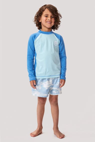 Youth Icons Uv Brushed Long Sleeve Rash Shirt