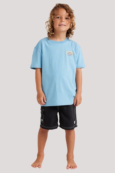 Boys Groms Diamond Grit T Shirt