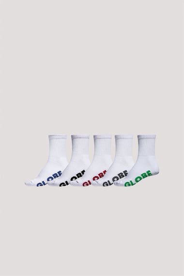 Youth Stealth Crew Socks 5 Pack