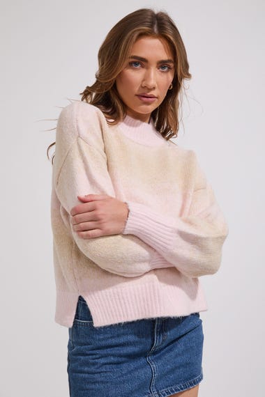 Brandi Knit Crew Sweatshirt
