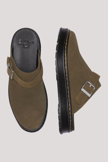 artens Men\'s Brookline Mule Suedes Shoes Olive Green Sz  13 NEW MSRP $269.99 Shop Dr Martens Brookline Suede in Green main image 2