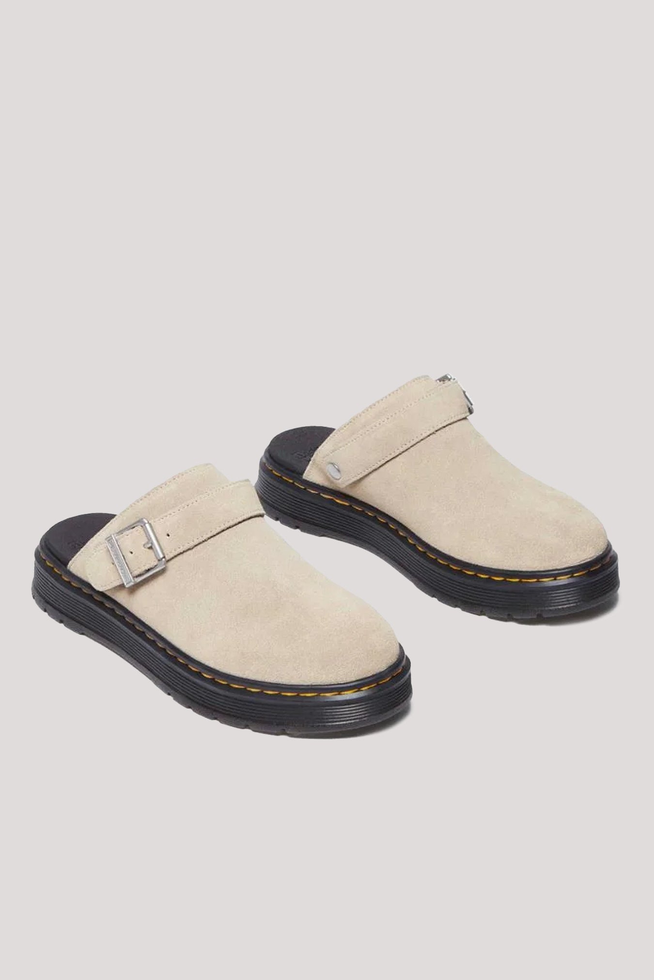 ★Dr.Martens★ Brooklyn Mule Tan 40666200 Brookline Mule Suede Shoes | North Beach
