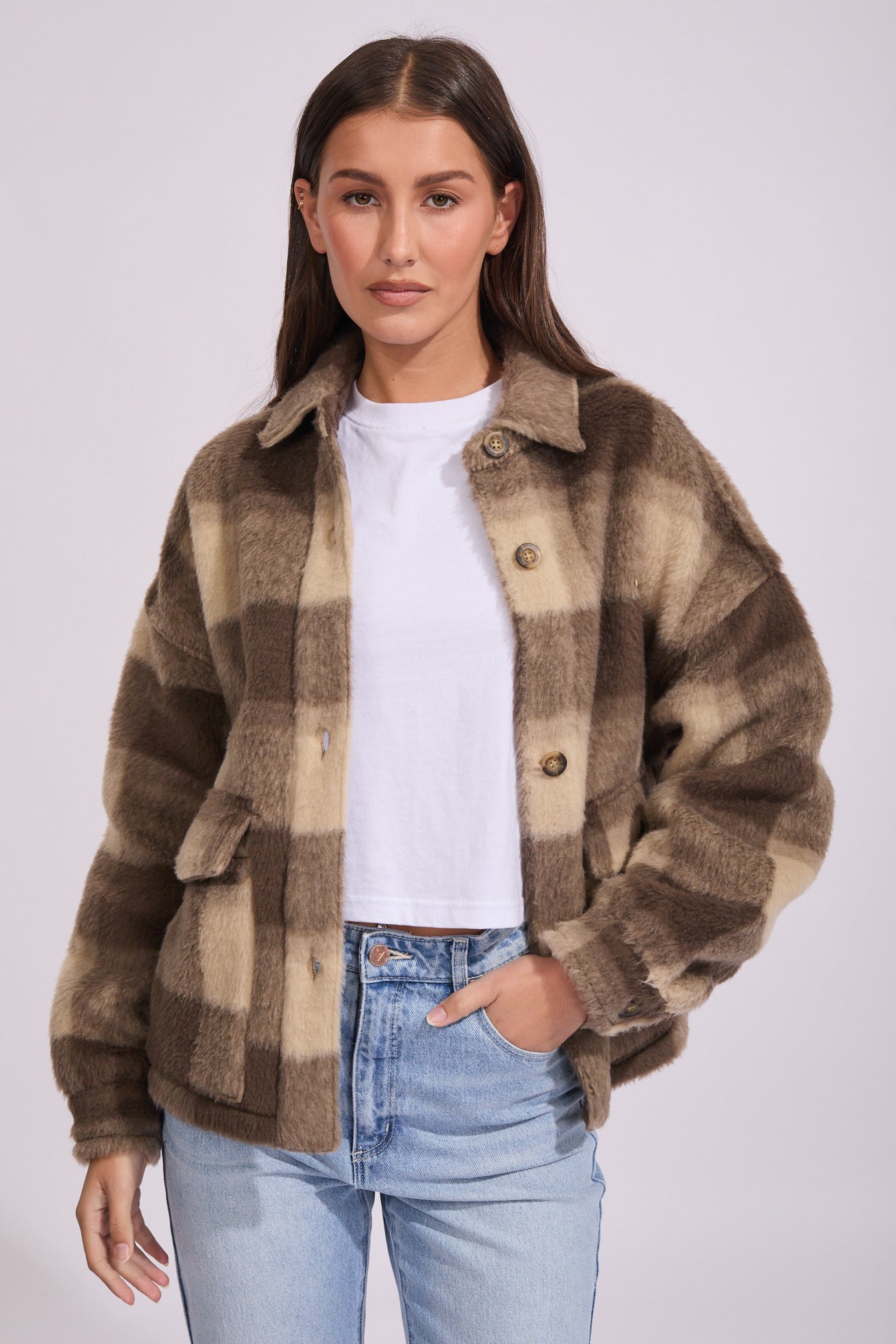ジャケット・アウター 2pattern Checked Jacket - type B Cala Nights Check Jacket | North Beach