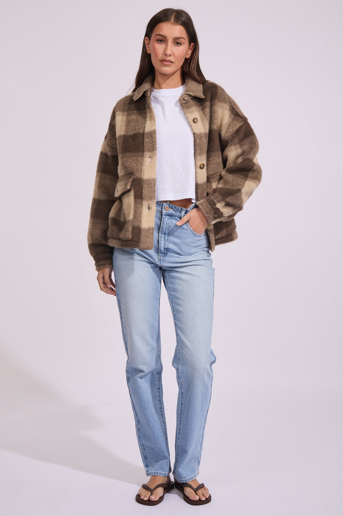 Cala Nights Check Jacket | North Beach