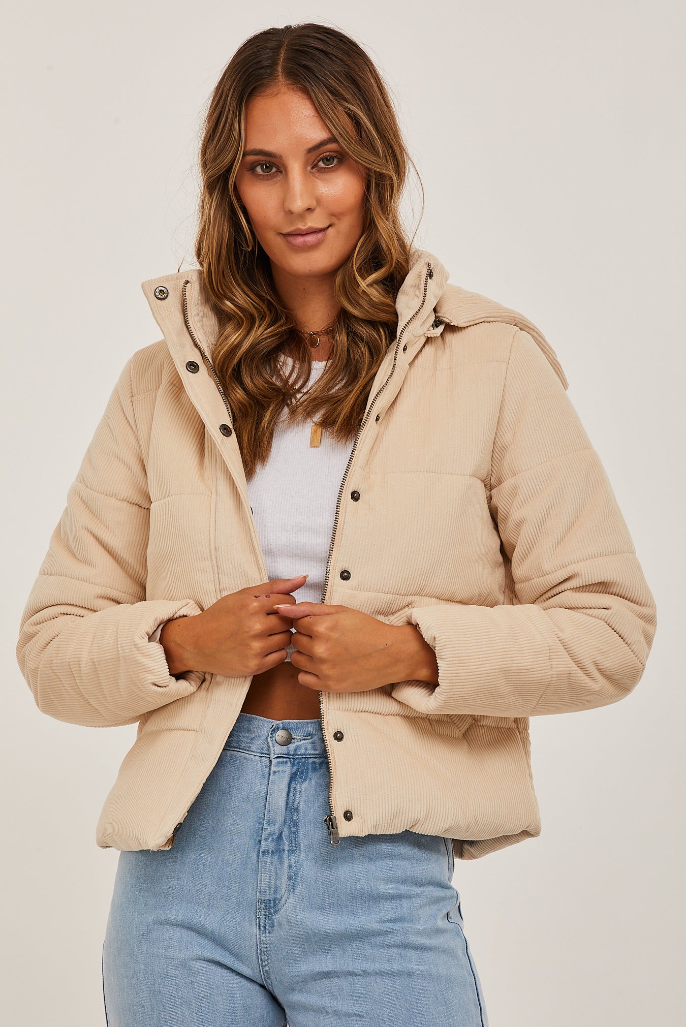 Cord puffer on sale