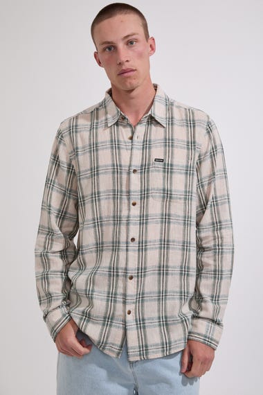 Charter Linen Blend Long Sleeve Shirt