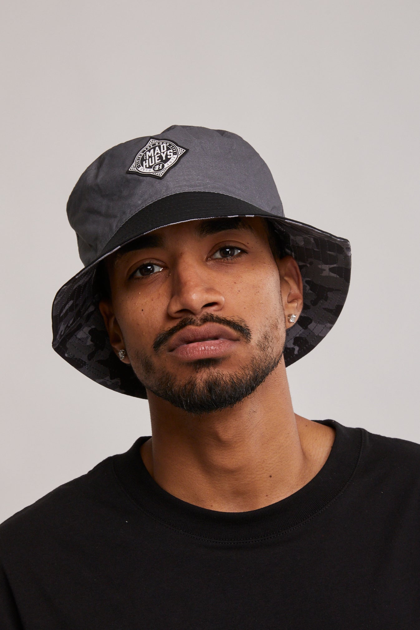 Checkered Hueys Bucket Hat | North Beach