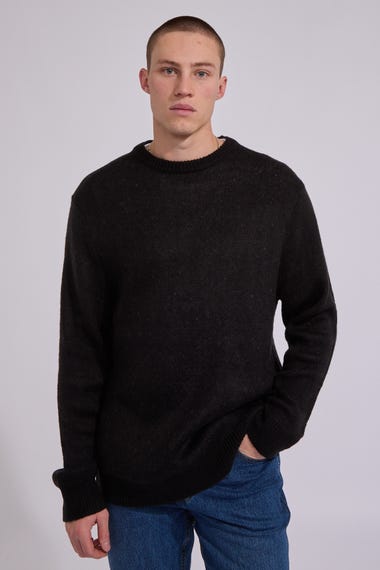 Cherub Brushed Knit Crew Sweatshirt